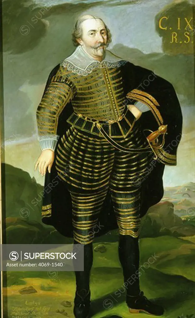 King CHARLES IX of Sweden 1550-1611 by R. Ekblom