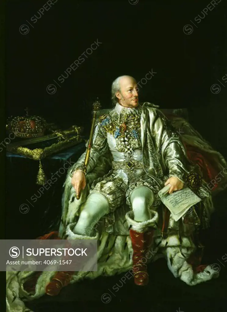 King CHARLES XIII of Sweden and Norway 1748-1818, painted 1781
