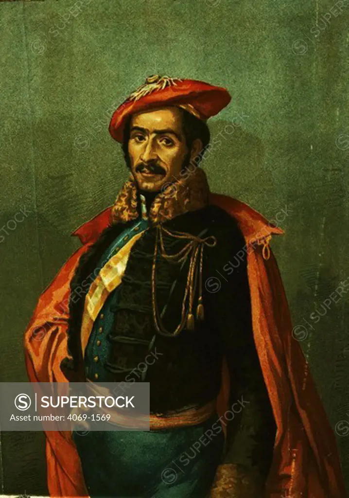 Ramon CABRERA, 1806-77, Spanish Carlist general, exiled in 1839