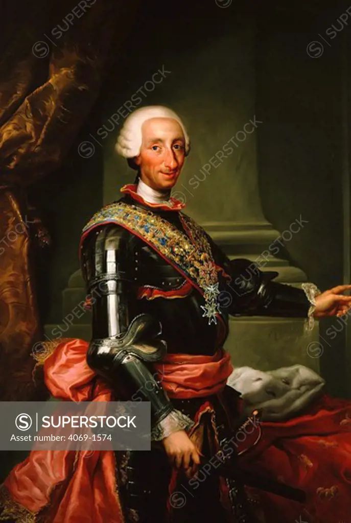King CHARLES III, 1716-88, of Spain, 1761