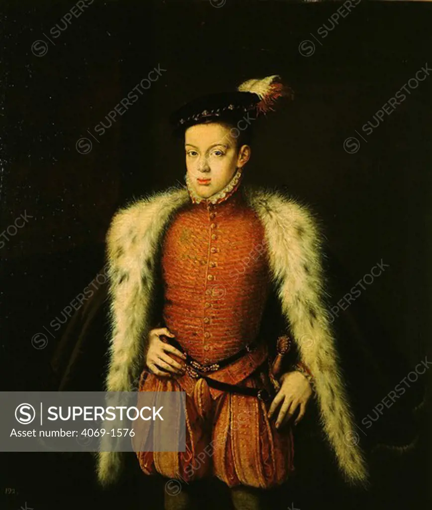 Prince Don CARLOS, 1545-68, Spanish crown prince of Asturias, son of King Philip II of Spain