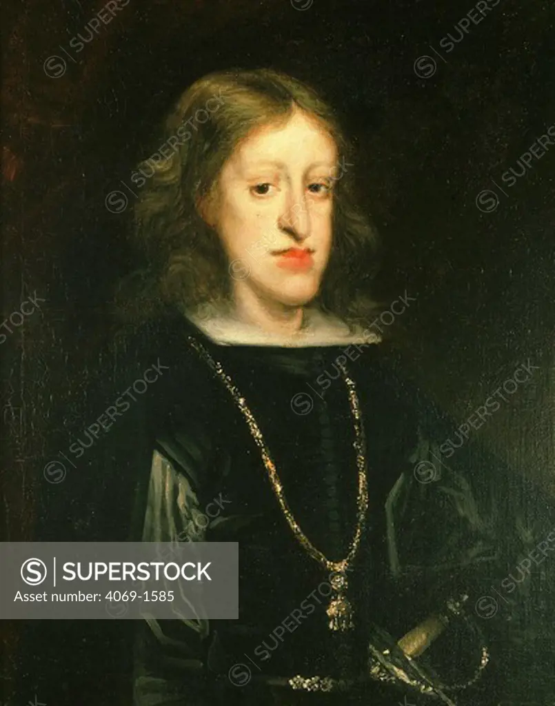 CHARLES II, 1661-1700, King of Spain
