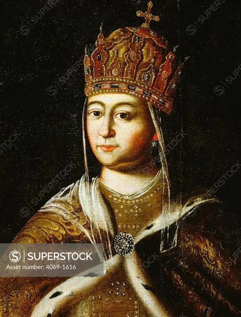 Tsarina EVDOKIJA (Lukjanovna Stresneva), wife of Tsar Fyodor 1626-45