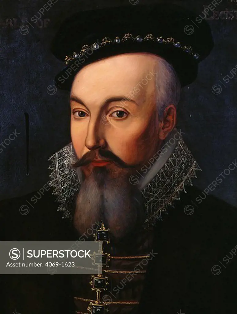 Robert DUDLEY, 1531-88, Earl of Leicester and Chancellor of Oxford University