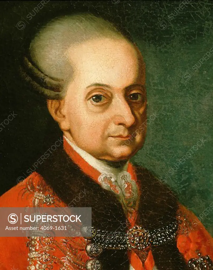 Nicolas ESTERHAZY the Magnificent d1790, 18th century patron of Schubert