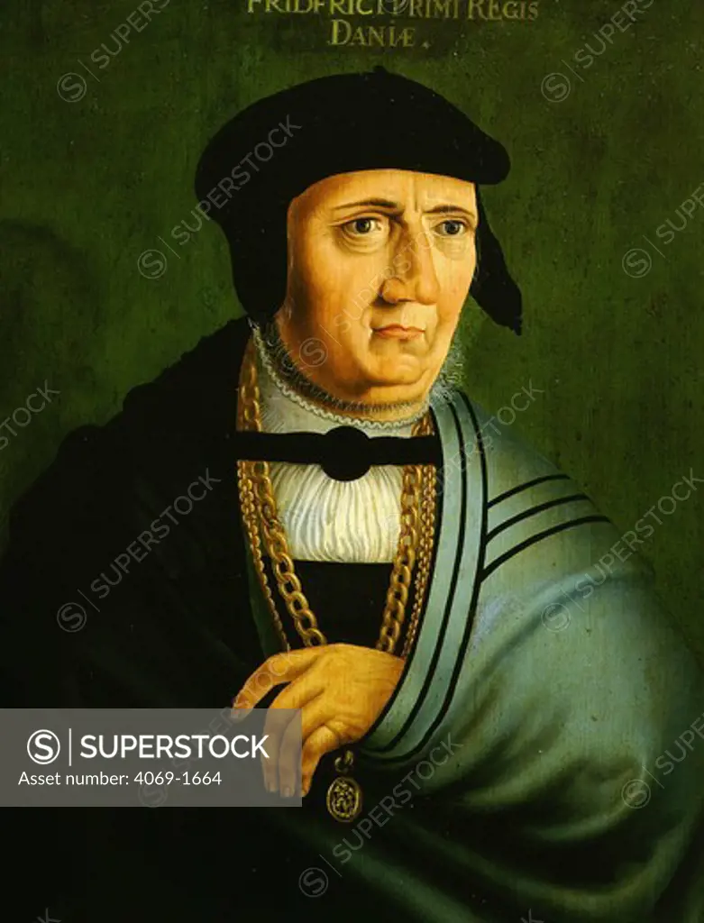 King FREDERICK I of Denmark 1523-33