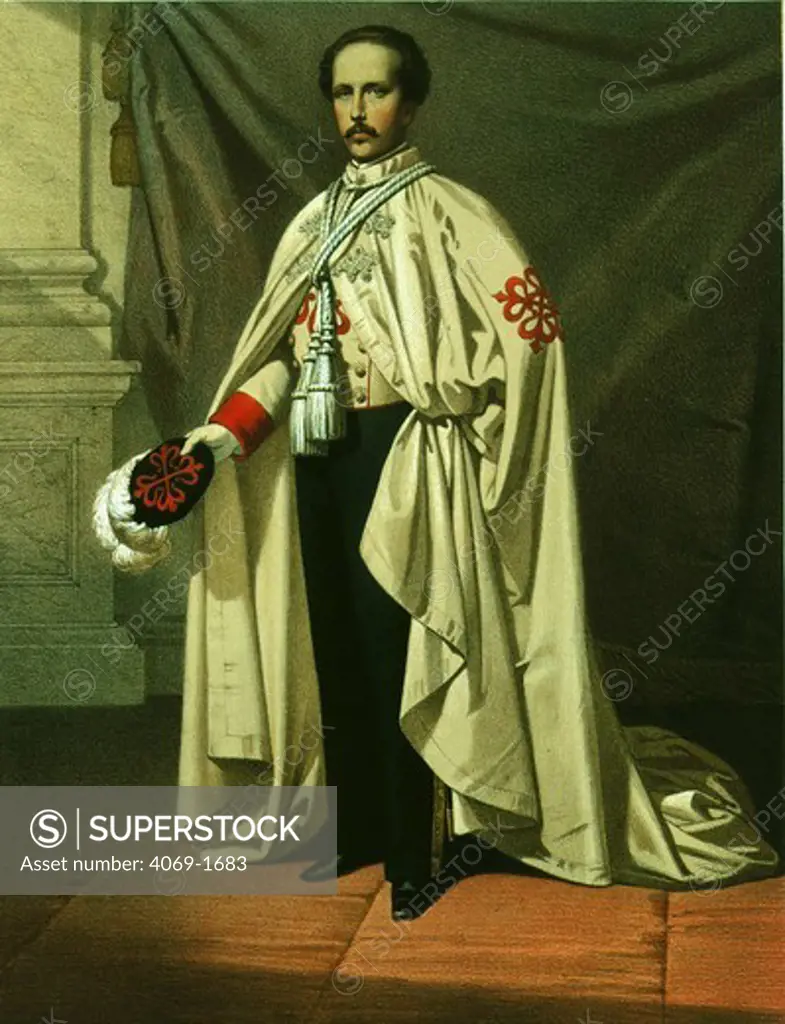 FRANCISCO de Asis y Bourbon, 1822-1902, Spanish King consort of Isabella II, 1830-1904, Queen of Spain
