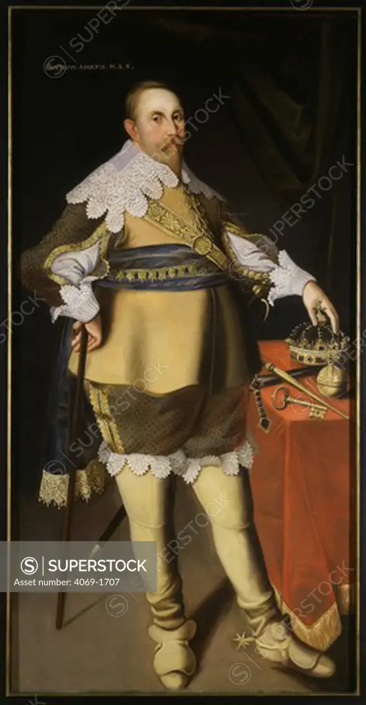 King GUSTAVUS ADOLPHUS of Sweden, 1594-1632