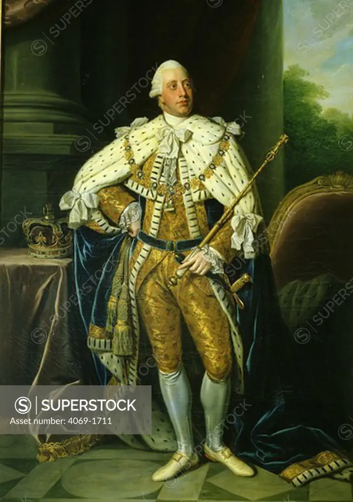 King GEORGE III of England, 1738-1820, Prince of Hanover