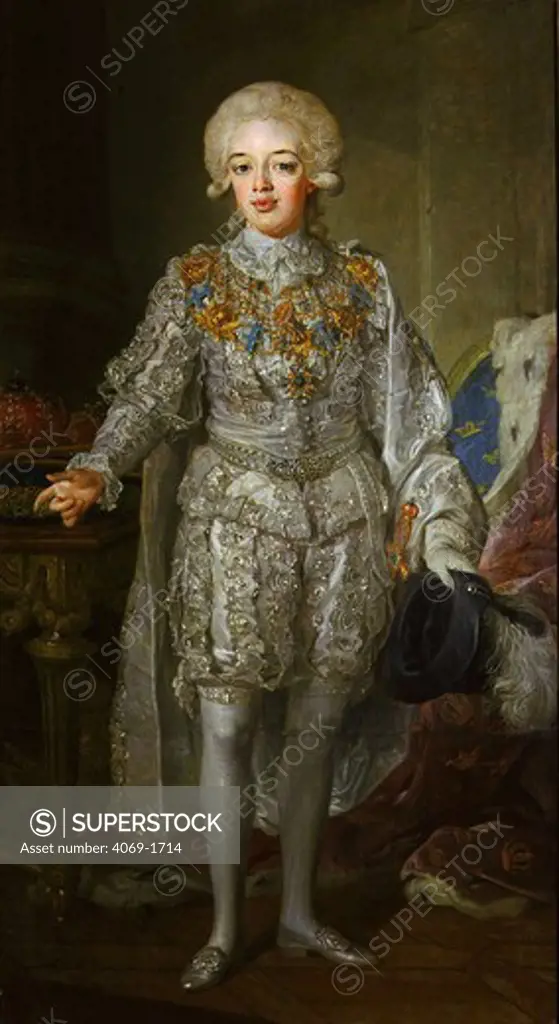 King GUSTAV IV Adolf of Sweden, 1778-1837, as young boy