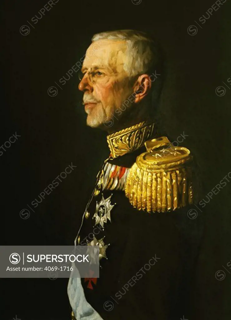 King GUSTAV V Adolf of Sweden, 1858-1950