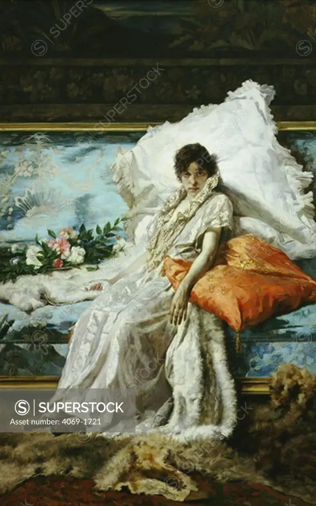 Marguerite GAUTIER as the Dame aux Camelias (by Alexandre Dumas)