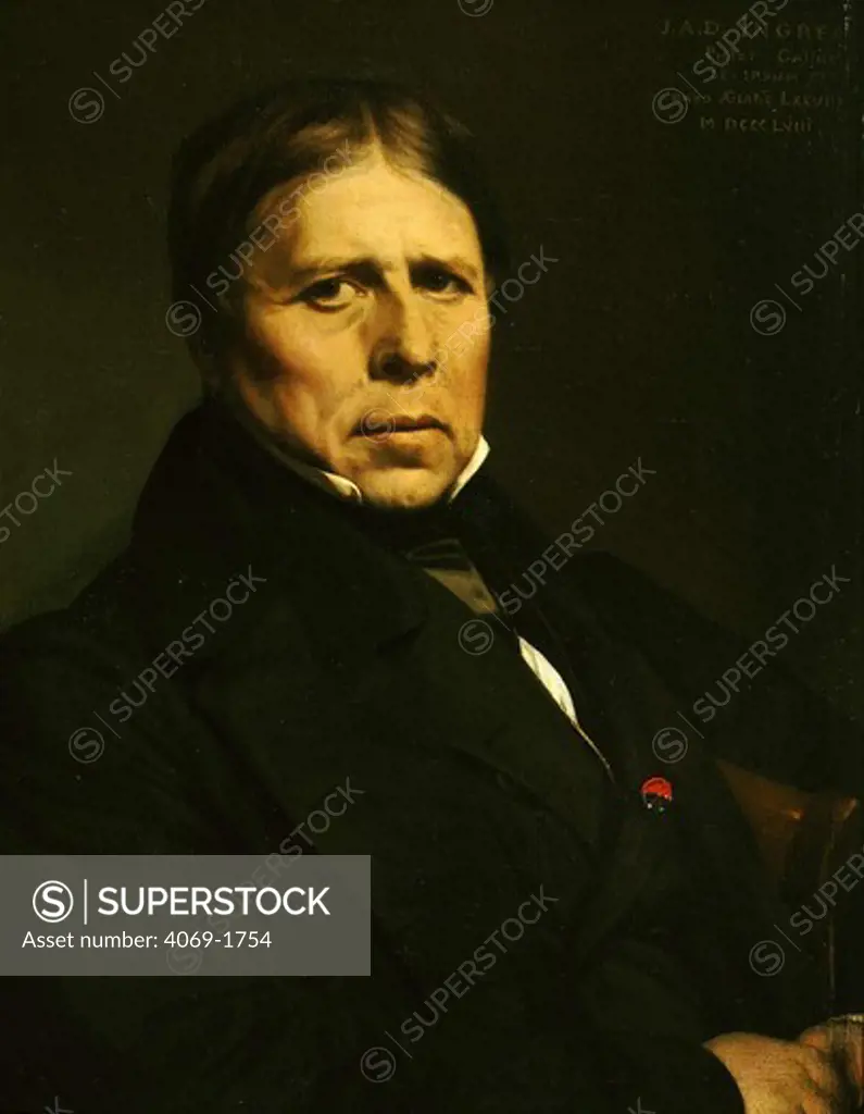 Self portrait, painted 1858