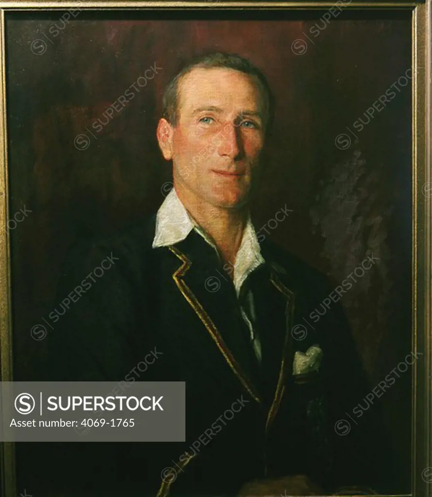 Douglas JARDINE, cricketer, 1934, by Herbert Oliver