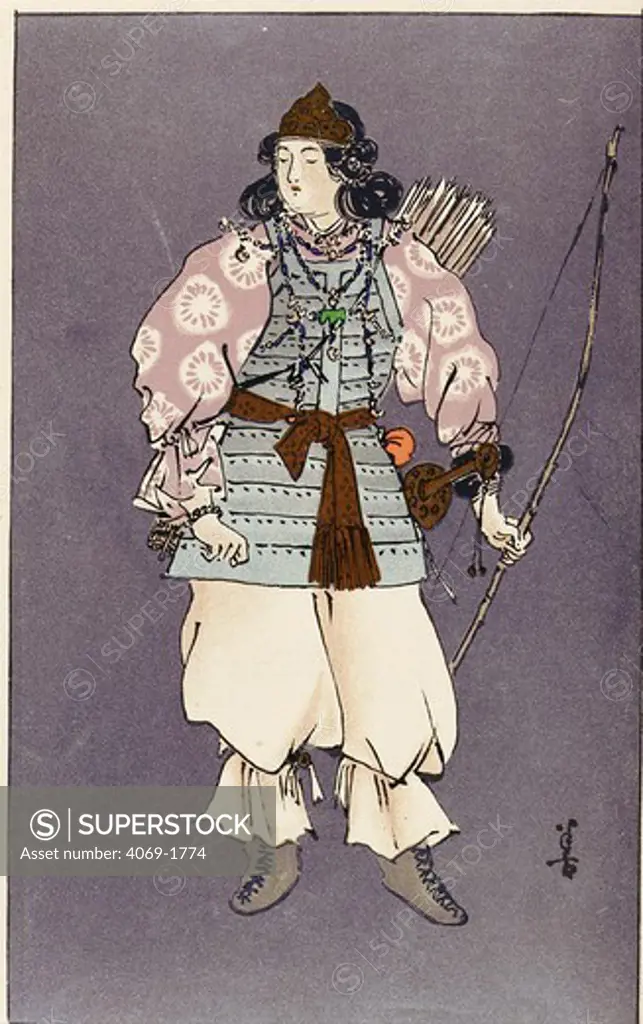 Empress JINGO of Japan, c. 170 - c. 269 AD, conducted expedition to Korea in 200 AD