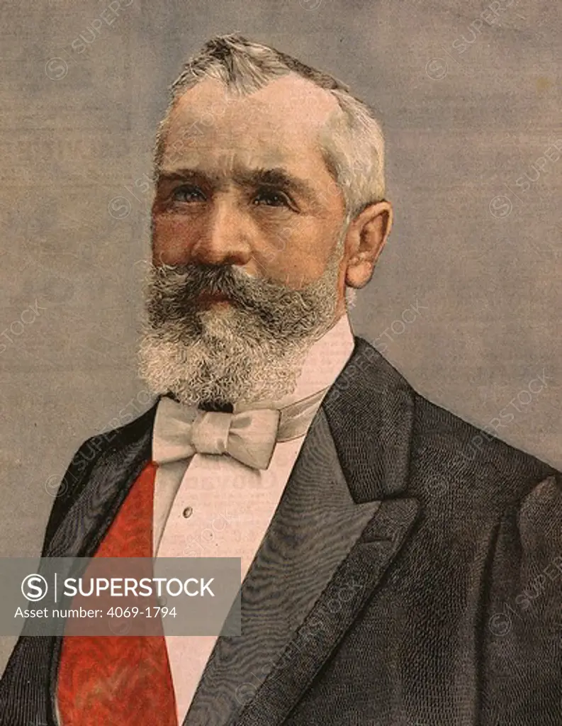 mile Franìois LOUBET, 18381929, President of French Republic 1899-1906, 1904