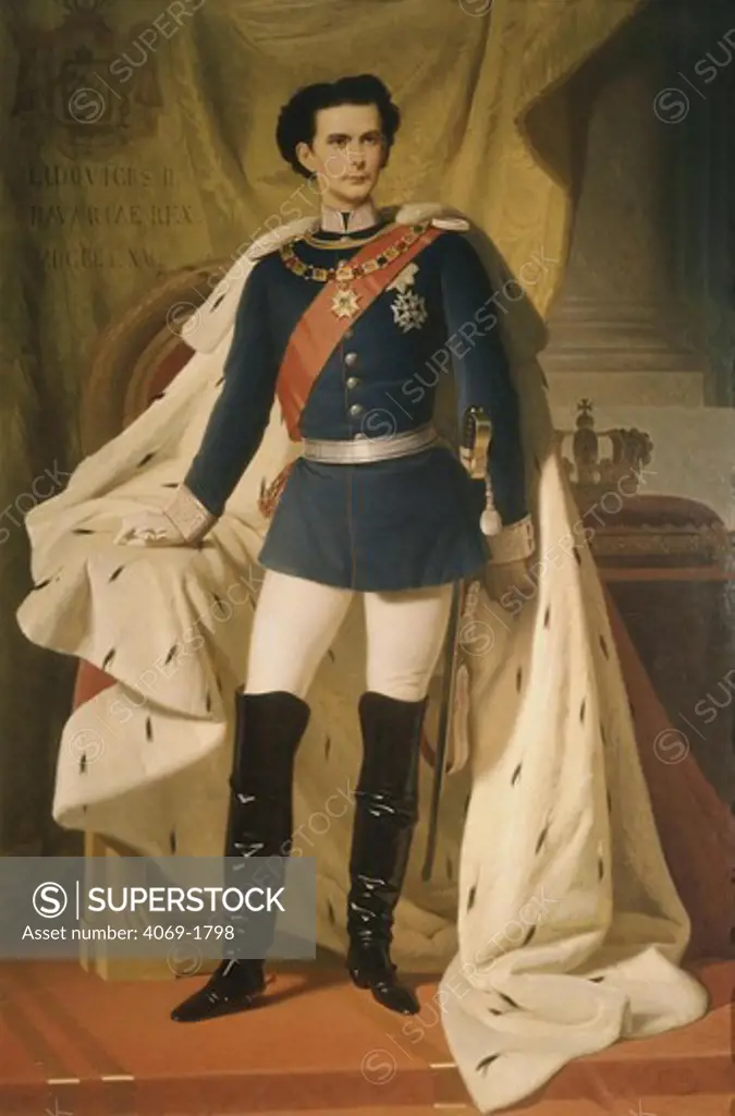 LUDWIG II 1845-86 King of Bavaria
