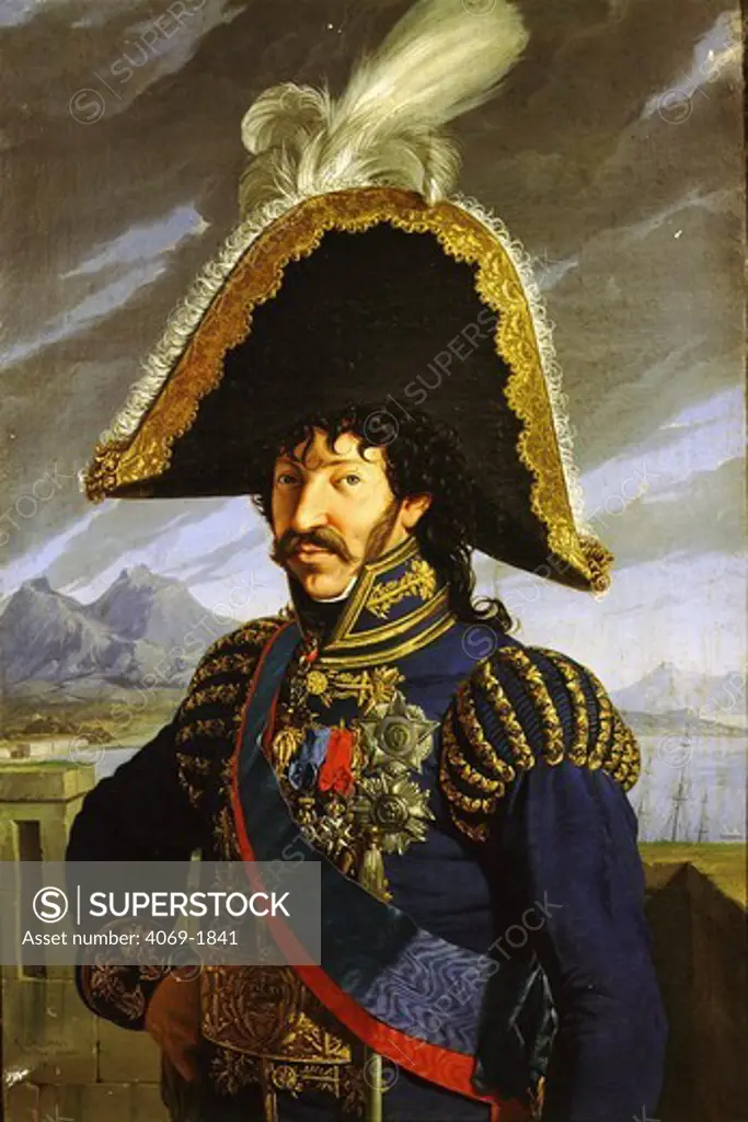 Joachim MURAT, 1767-1815 King of Naples and marshal to Napoleon, 1813