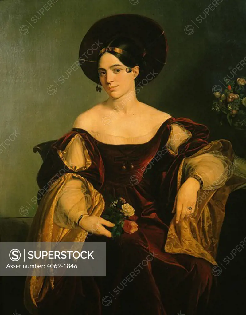 Maria Felicitia MALIBRAN 1808-36, French-Spanish contralto singer