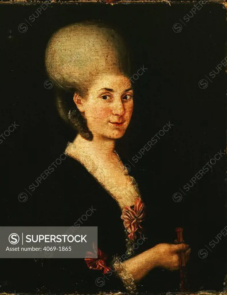 Maria Anna MOZART, Nannerl, c. 1763
