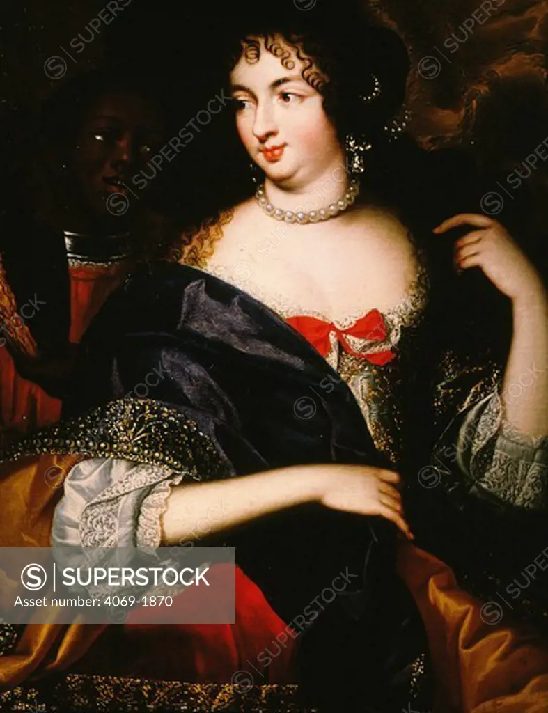 Francoise Athenais de Rochechoart Marquise de Montespan (1641-1707) mistress of Louis XIV