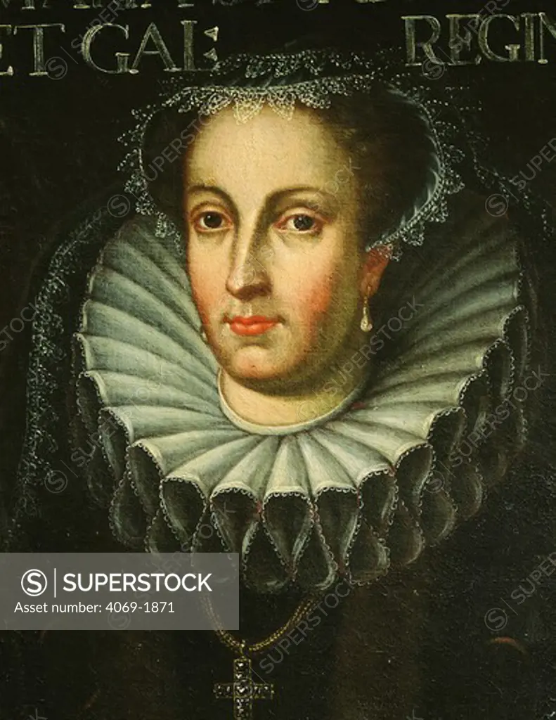 MARY Stuart Queen of Scots (1542-87), 17th century painting