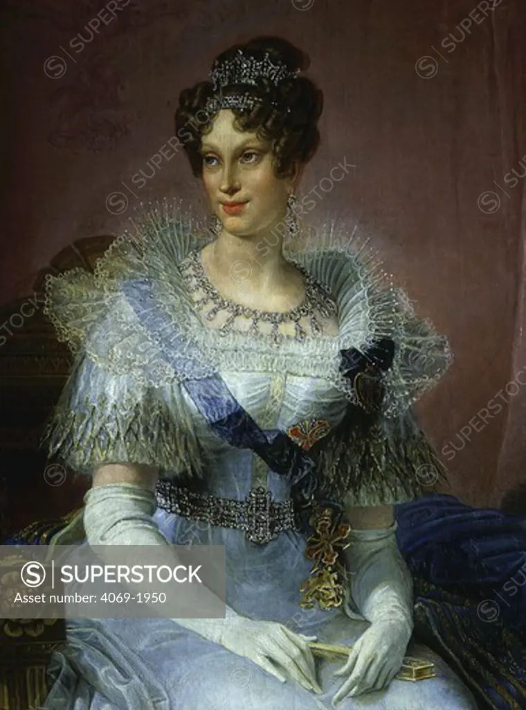 Princess MARIA Louisa of Parma 1751-1819 Wife of King Charles IV of Spain by Giovanni Battista Borghesi 1791-1846 Italian