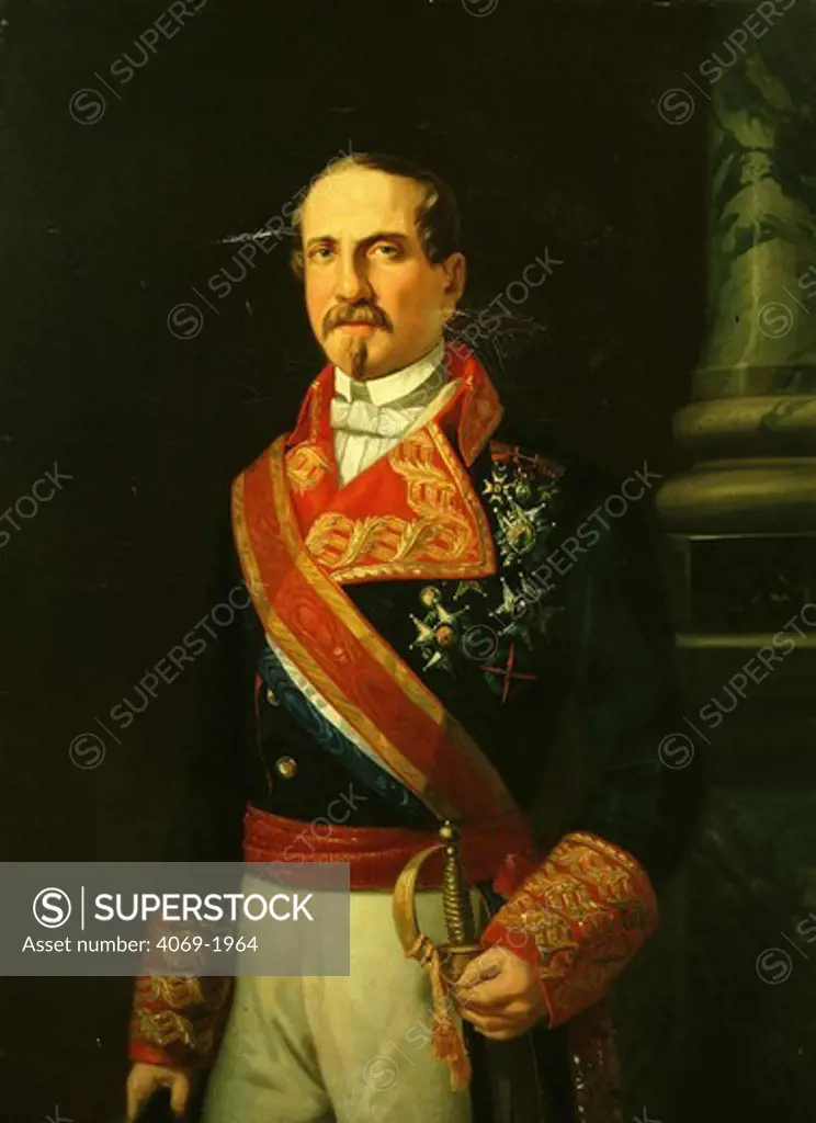 Leopold O'DONNELL, 1809-67, Duke of Tetuan, Spanish politician and soldier in 1st Carlist and Moroccan wars