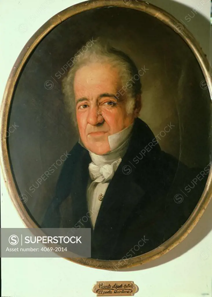 Manuel Jose QUINTANA, 1772-1857, Spanish neoclassical poet