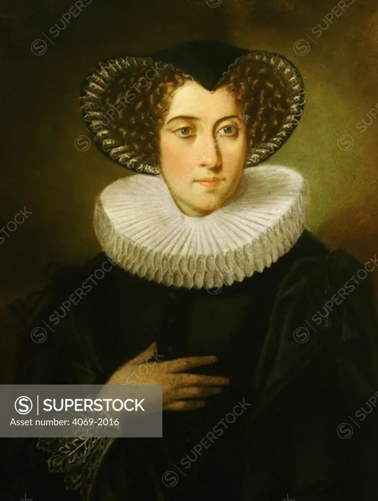 Adelaide RISTORI 1822-1906, Italian actress, in costume of Anne Boleyn