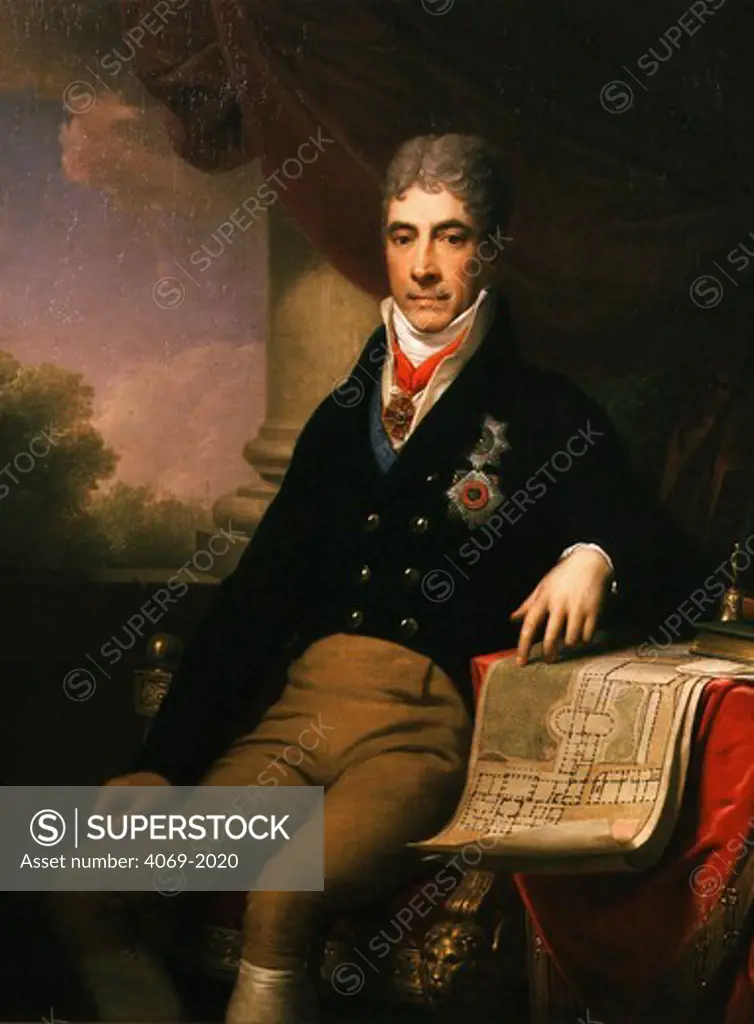 Count Andrey Kyrillovich RAZUMOWSKY 1752-1836 Russian statesman and music patron to whom BEETHOVEN dedicated operas
