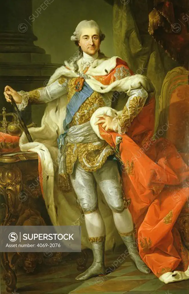 King STANISLAS II Augustus Poniatowski of Poland 1738-98 by M. Bacciarelli