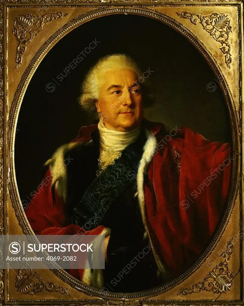 King STANISLAS II Augustus Poniatowski of Poland 1738-98, painted before 1802 (MV5878)