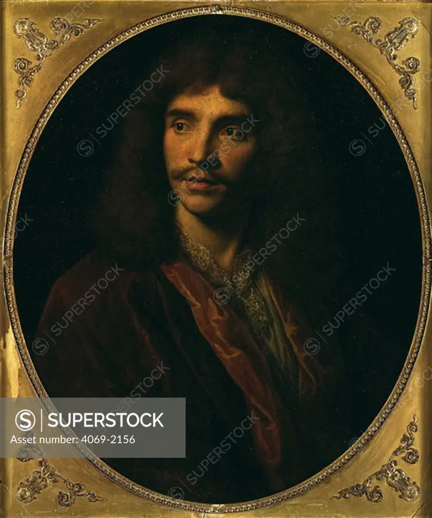 Jean Baptiste Poquelin, called MOLIERE, 1622-73 French playwright (MV 5053)