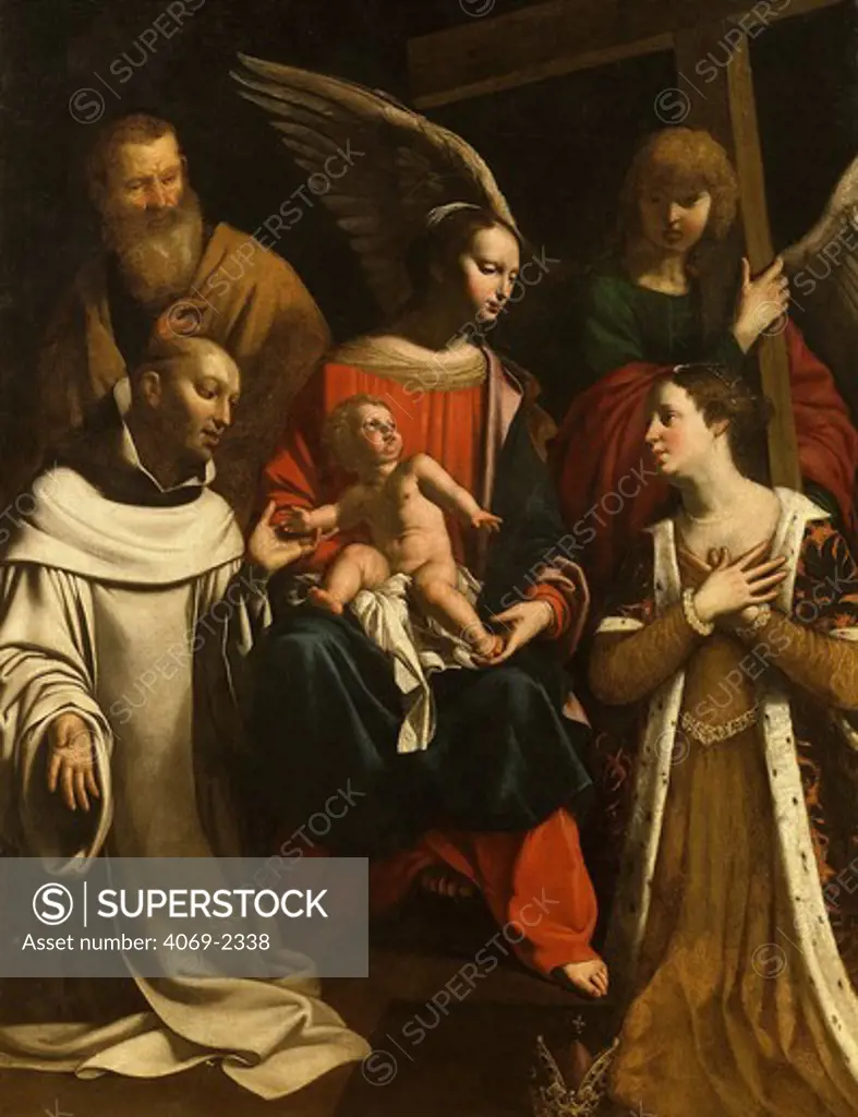 Holy Family with Saints Elizabeth and Bruno, called The Purification