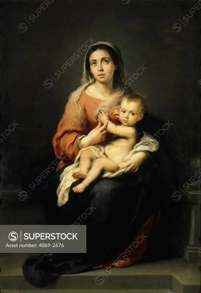 Madonna and child, 1670