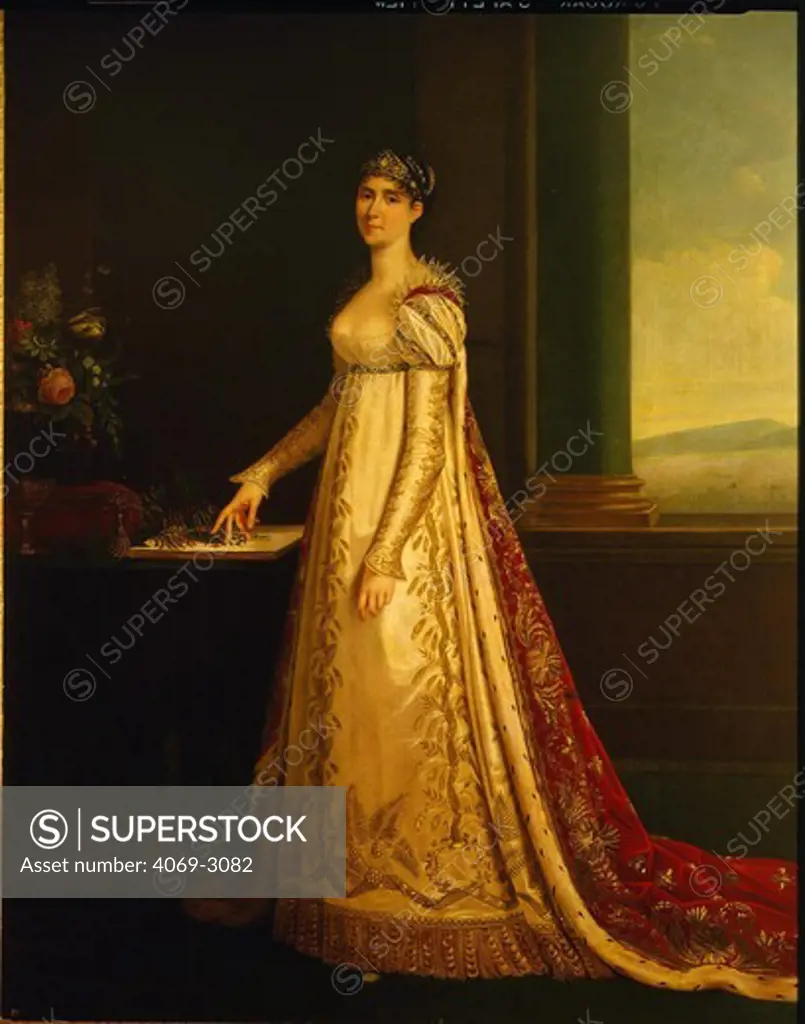 Empress JOSEPHINE, 1763-1814, wife of Napoleon Bonaparte, 1769-1821