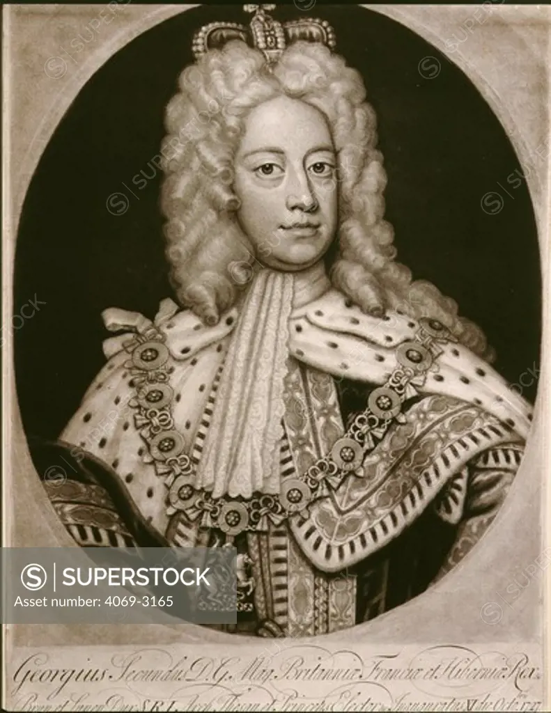 GEORGE II, 1683-1760, King of England, 1727