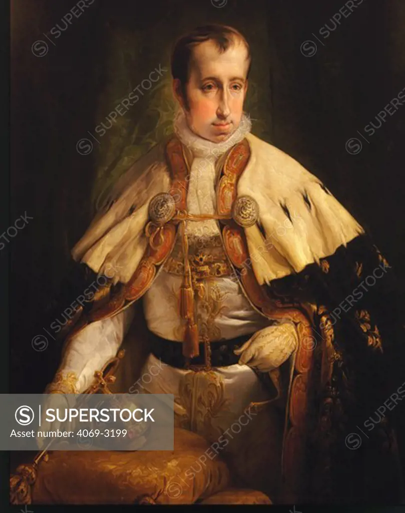 Portrait of FERDINAND I, 1793-1875 Emperor of Austria