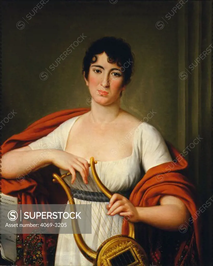 Isabella Colbran ROSSINI, singer and wife of Gioacchino Antonio ROSSINI, 1792-1868 Italian composer
