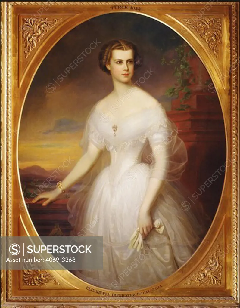 Empress ELISABETH of Austria, called Sissi, 1837-98, wife of Emperor Franz Josef of Austria, 1854