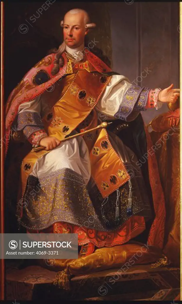 Portrait of LEOPOLD II, 1747-92 Emperor of Austria
