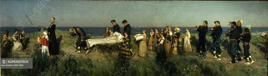 The Funeral, 1884