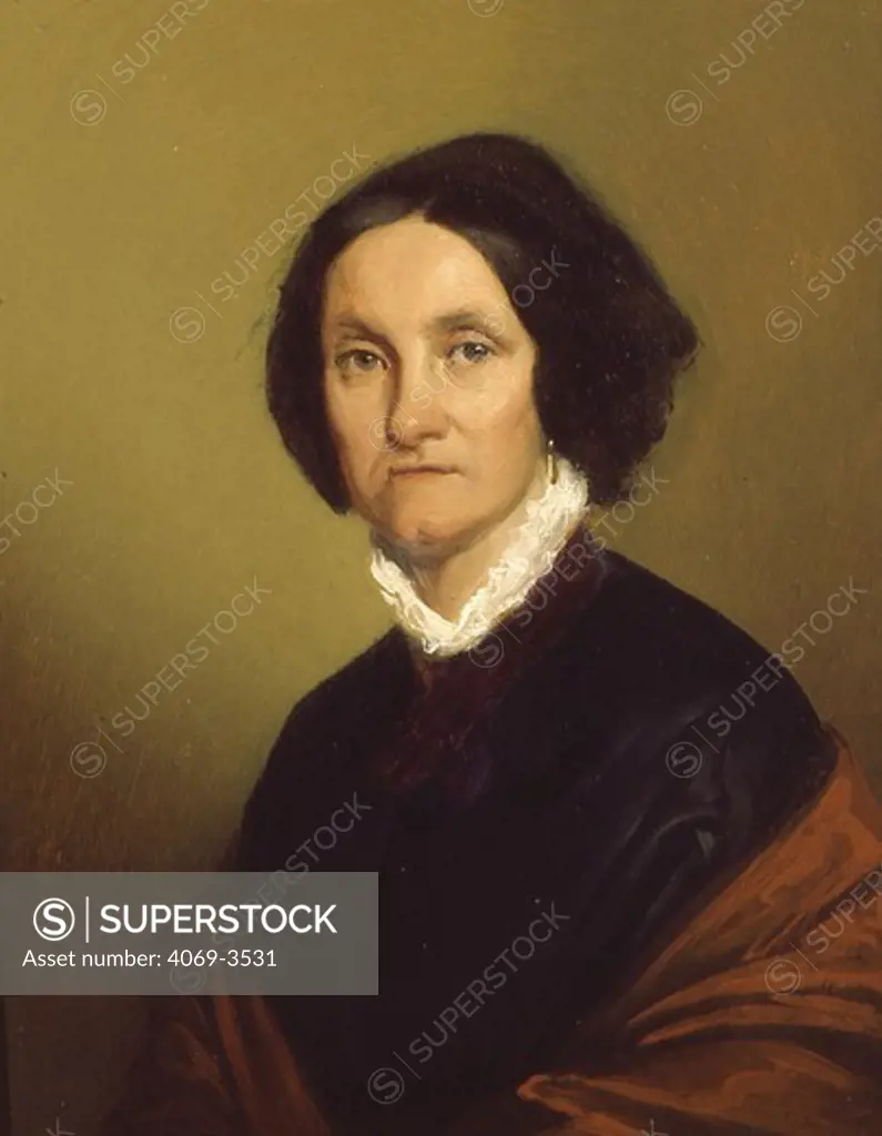 Portrait of Maria Theresa Schubert, sister of Franz SCHUBERT, 1797-1828 Austrian composer, 18th century Viennese