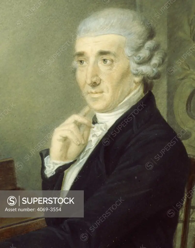 Franz Josef HAYDN, 1732-1809 Austrian composer (detail)