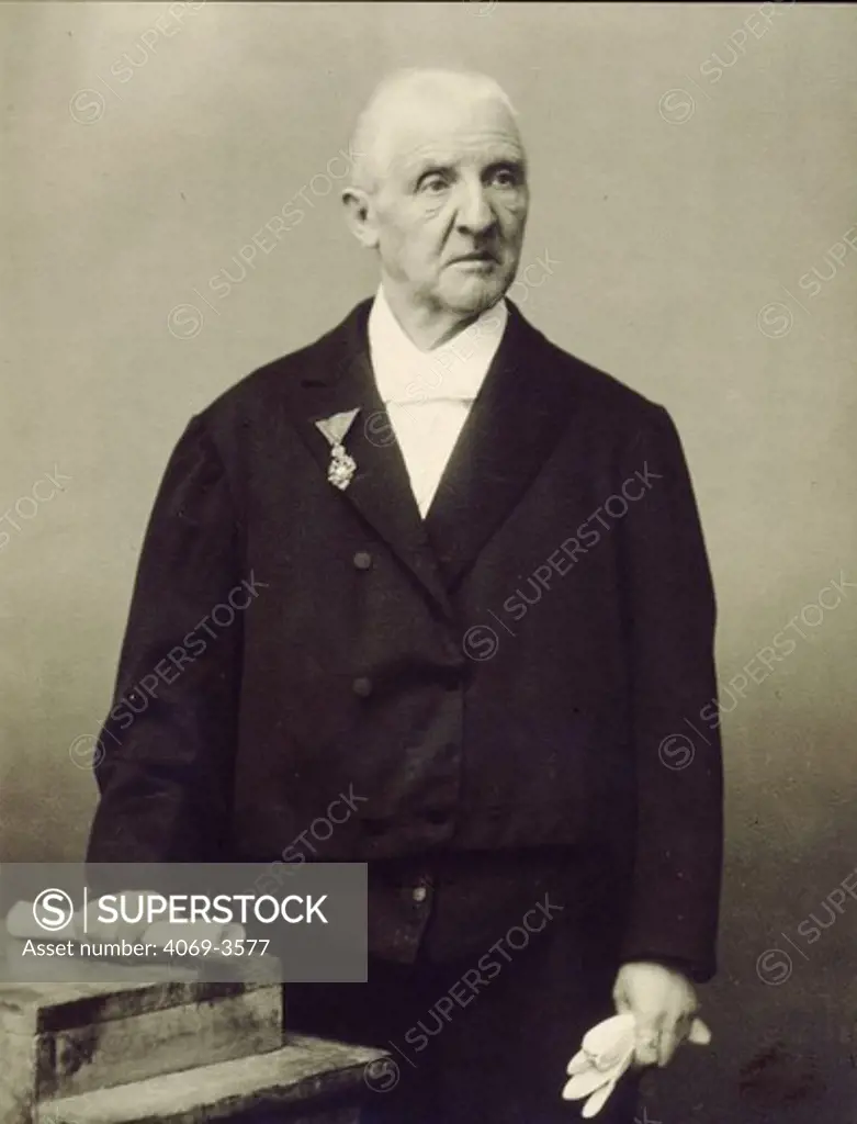 Anton BRUCKNER, 1824-96 Austrian composer, photograph