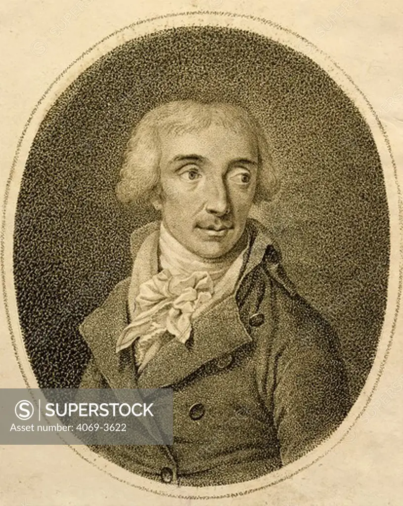 Portrait of Count Franz Luis BOURBON, engraving
