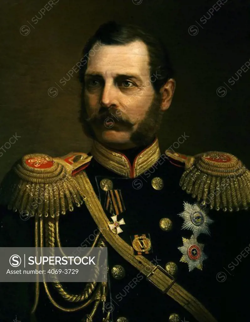ALEXANDER II, 1818-1881, Tsar of Russia, 19th century