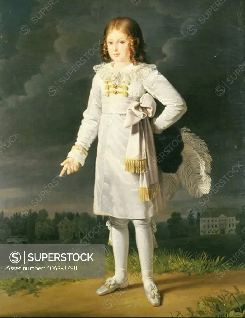 NAPOLEON II, King of Rome (Napolon-Franois-Charles-Joseph Bonaparte, later Duke of Reichstadt,1811-32, only son of Napoleon Bonaparte) (MV 6555)