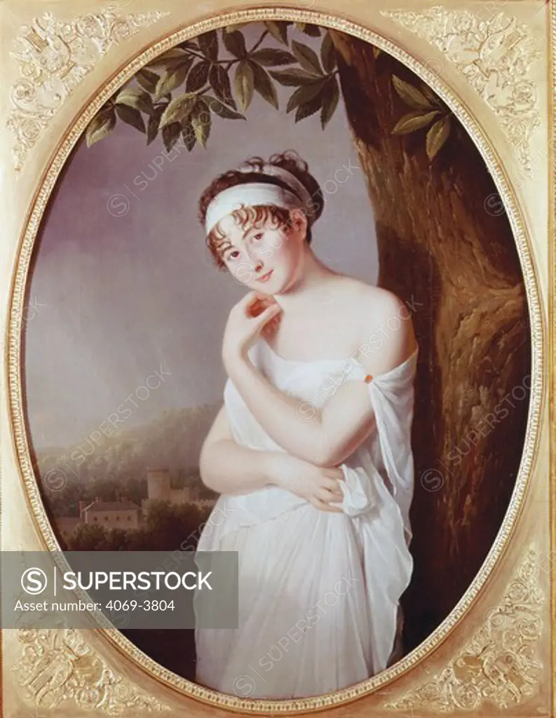 Madame Julie RECAMIER, 1777-1849 (ne Jeanne-Franoise Bernard) French society hostess (MV 5344)